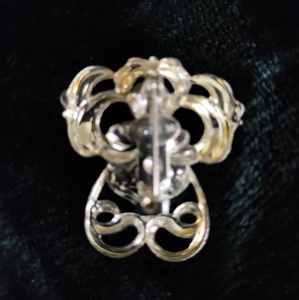 Vtg Signed Jane Davis Angel Brooch-cira 1998 - Picture 3 of 8